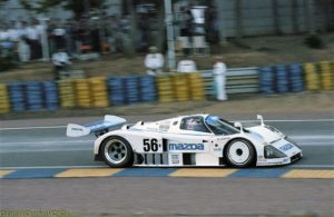 1991 24 HEURES DU MANS #56 Mazda 787 (Mazdaspeed) Yojiro Terada (J) - Pierre Dieudonne (B) - Takashi Yorino (J) - res08